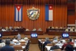 Cuban legislators in Havana