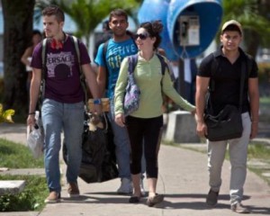 Youths from Venezuela, Costa Rica and Peru were sent to Cuba hopefully to encourage a rebellion. 