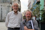 William LeoGrande (L) and Peter Kornbluh are the authors of “Back Channel to Cuba: The Hidden History of Negotiations between Washington and Havana”. Photo: David Vázquez, taken from cubadebate.cu