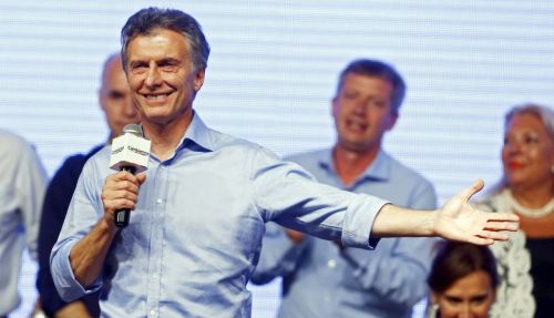 Mauricio Macri is the new president of ASrgentina. REUTERS/Enrique Marcarian