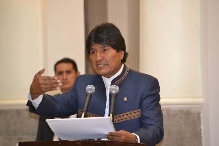 Bolivia: Evo Morales Won’t Run for Re-Election. Photo taken from www.abi.bo