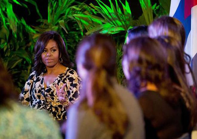 US First Lady Knows about Cuban Educational Experiences. (Photo: AP)
