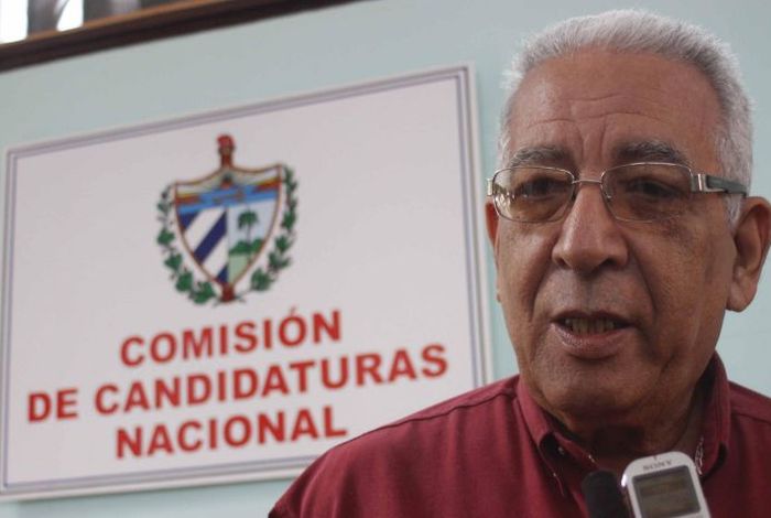 Eduardo Torres Cuevas, member of the National Candidature Commission in Cuba.
