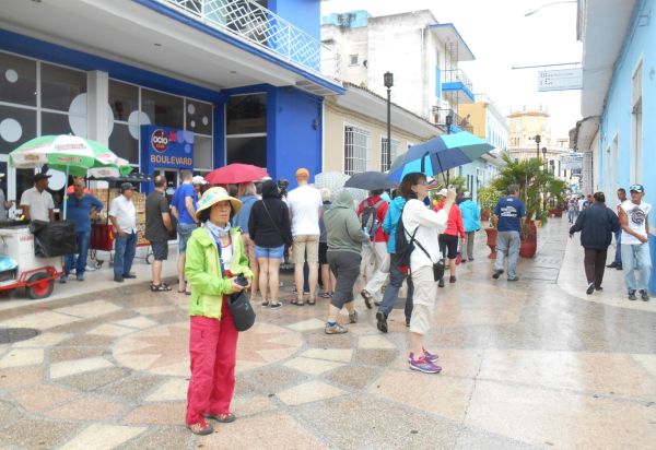 Tourists in Sancti Spiritus