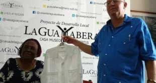guayabera shirt from santiago alvarez