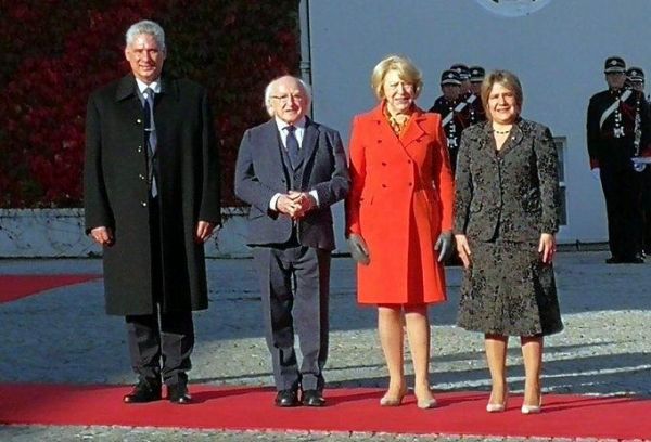 Cuba President Miguel  Díaz-Canel during his official visit to Ireland