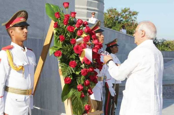 josep borrell honors jose marti in havana