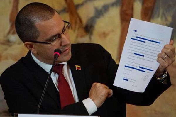 Venezuela Foreign Minister Jorge Arreaza