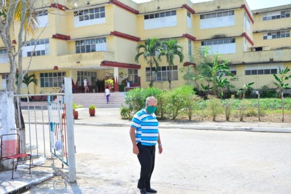 The Alberto Delgado School is one of the institutions serving as an isolation facilty. 