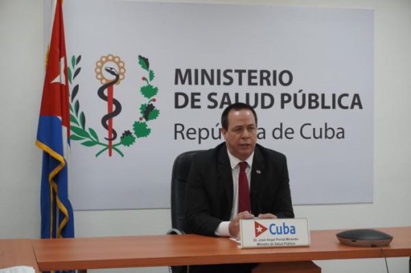 cuban health minister during world health assembly