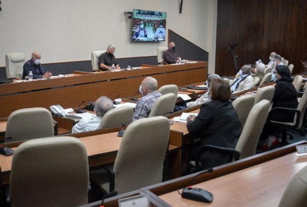 Meeting of the temporary working group for the prevention and control of the new coronavirus in cuba