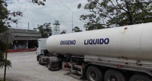 liquid oxygen tank truck