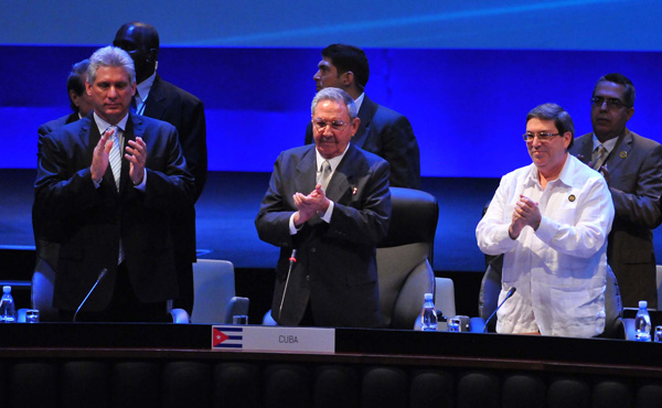 Cuban President Raul Castro presides over second session of CELAC Summit (Photo taken from Granma)