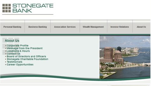 Stonegate Bank Florida