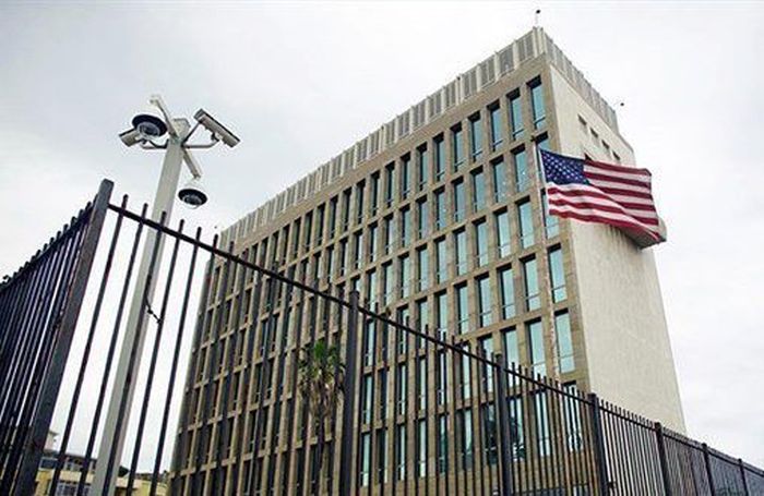 The United States embassy in Cuba