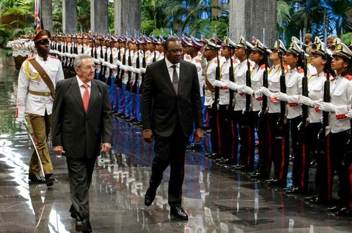 Uhuro Kenyatta in Cuba