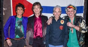 The Rolling Stones in Havana, Cuba.