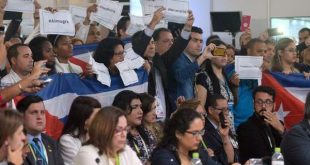 Cuban denounces in Lima forum