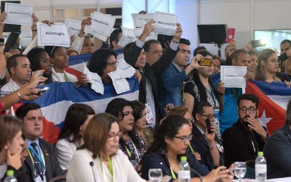 Cuban denounces in Lima forum