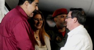 Maduro in Cuba for official visit.