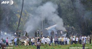 Plane crash in Havana, Cuba