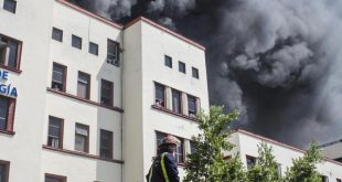 fire in havana hospital