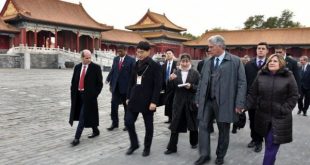 Diaz-Canel in the Forbidden City
