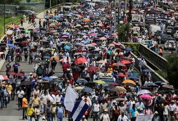 protests in honduras