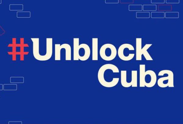 Unblock Cuba sign