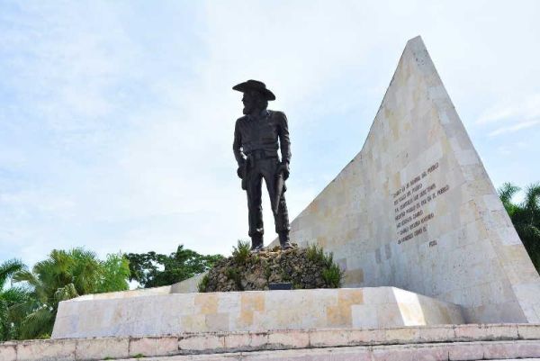 camilo cienfuegos monument in yaguajay, sancti spiritus, cuba