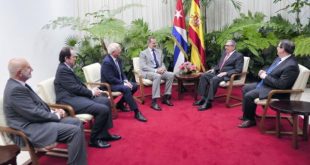 Raul Castro received His Majesty Felipe VI.