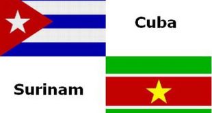suriname and cuba flags