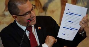 Venezuela Foreign Minister Jorge Arreaza