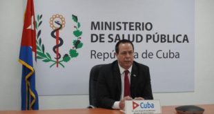 cuban health minister during world health assembly