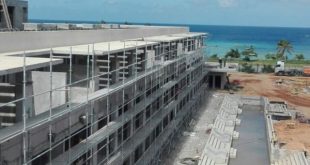 Contruction of Melia Trinidad Hotel