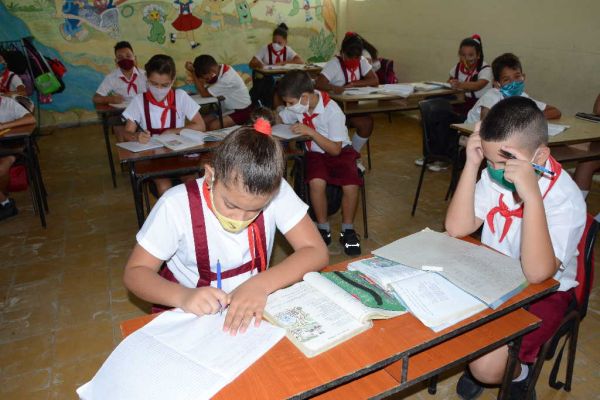 anti-coronavirus measures in primary schools in sancti spiritus, cuba