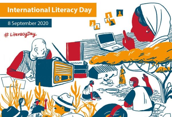 internat. literacy day poster