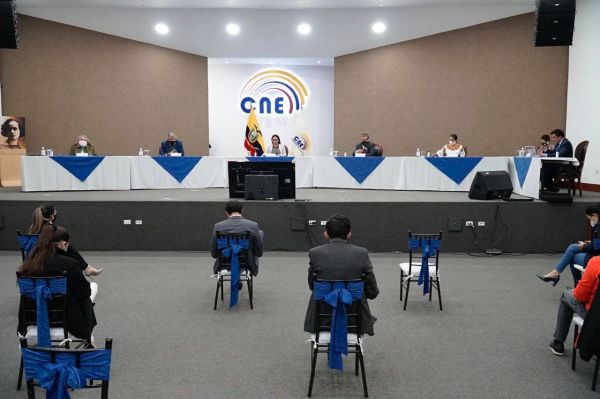 session of the national electoral council of ecuador