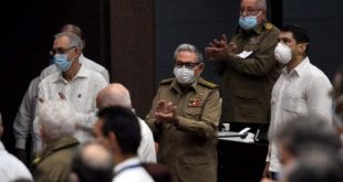 raul castro at the closing of cuba parliament fifth ordinary session