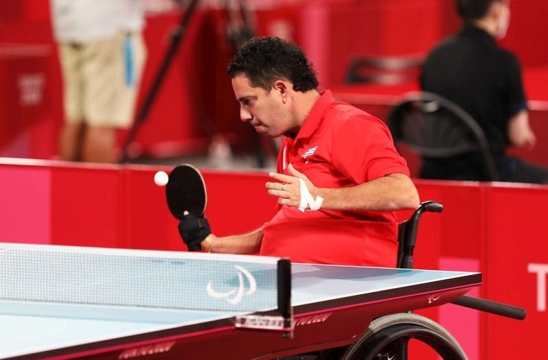 cuban paralympic athlete yunier fernandez izquierdo