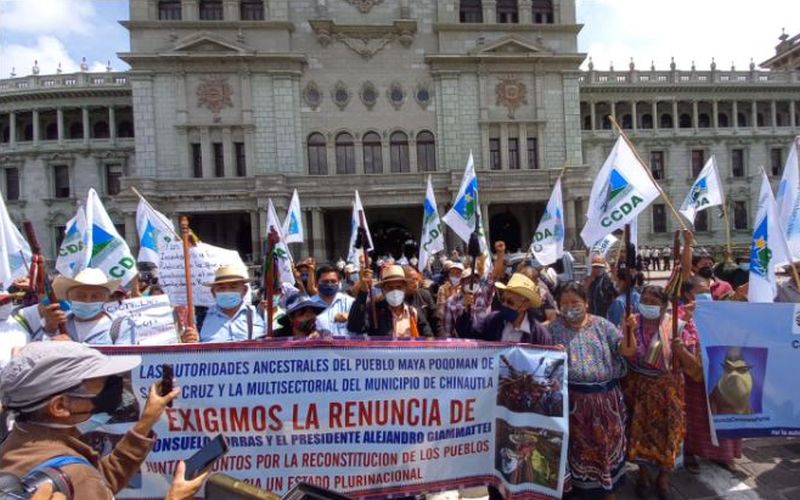 protests in guatemala