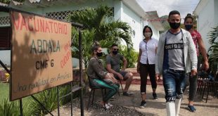 schools turned into vaccination sites in sancti spiritus, cuba