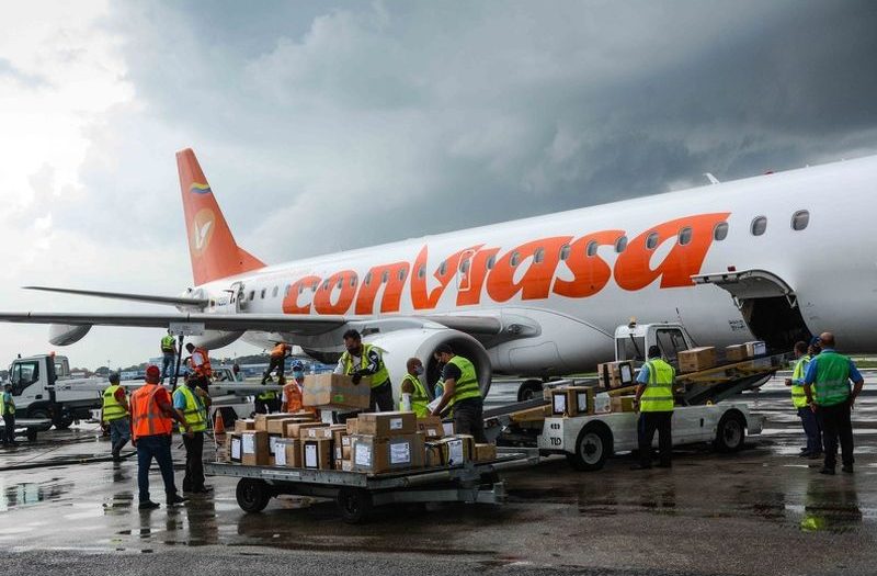 medical supplies from caribbean countries arrive in cuba