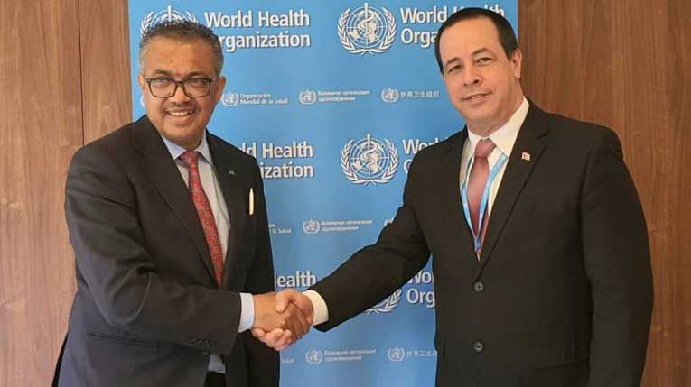 WHO thanks Cuba for international support during Covid-19 pandemic