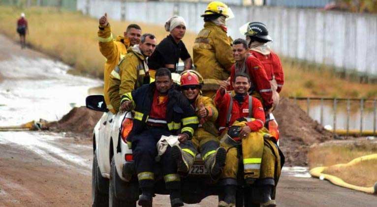 Share on whatsapp Share on telegram Share on email Díaz-Canel highlights Cuban people’s effort against the fire