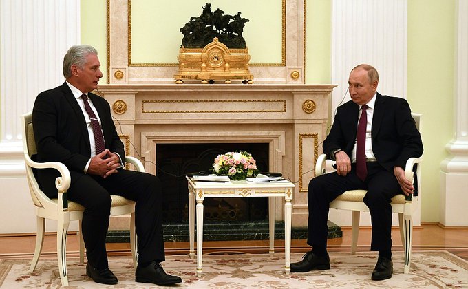 Cuban President Diaz-Canel winds up visit to Russia