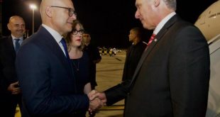 Cuban President Miguel Díaz-Canel on Tuesday arrived in Serbia to conduct a comprehensive program as part of his official visit till coming Wednesday.