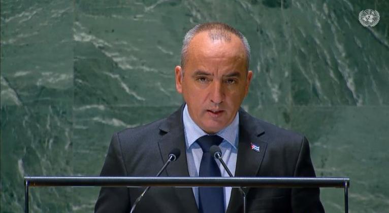 Cuba calls for full participation of Palestine in UNGA